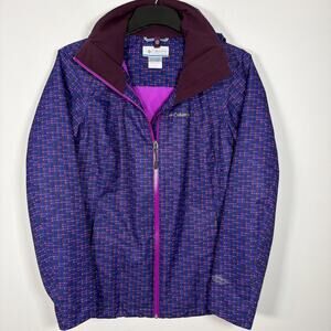 Columbia Medium Ski Snowboard‎ Coat Whirlibird Intercharge Omni-Tech Jacket